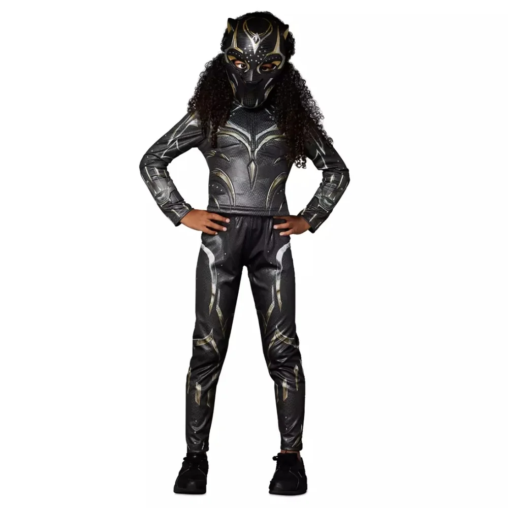 NWT Disney Black Panther Wakanda Forever Halloween Costume for Kids size 5/6